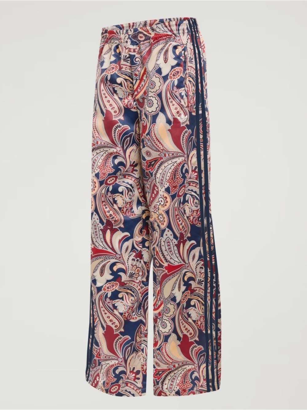 🥀 ADIDAS x LIBERTY LONDON SATIN TRACKPANTS MAROON 🥀